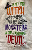 Halloween Towels