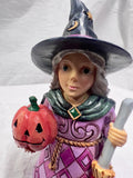 Witch holding Pumpkin