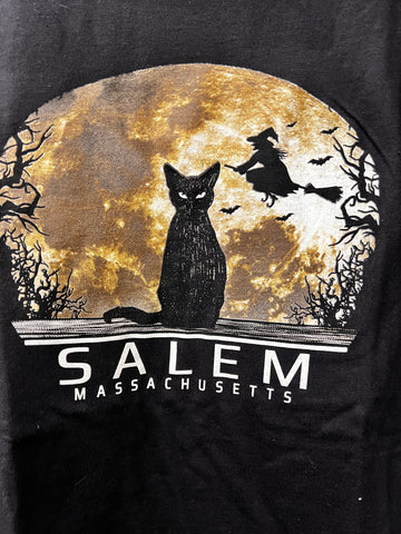 Cat and Moon Tee (glows in dark!)